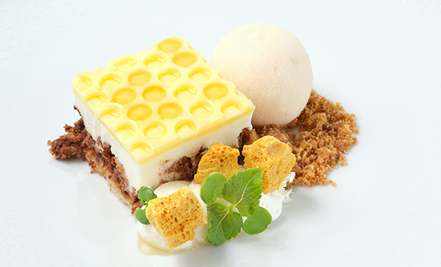 Dessert - Honey Lemon Tart